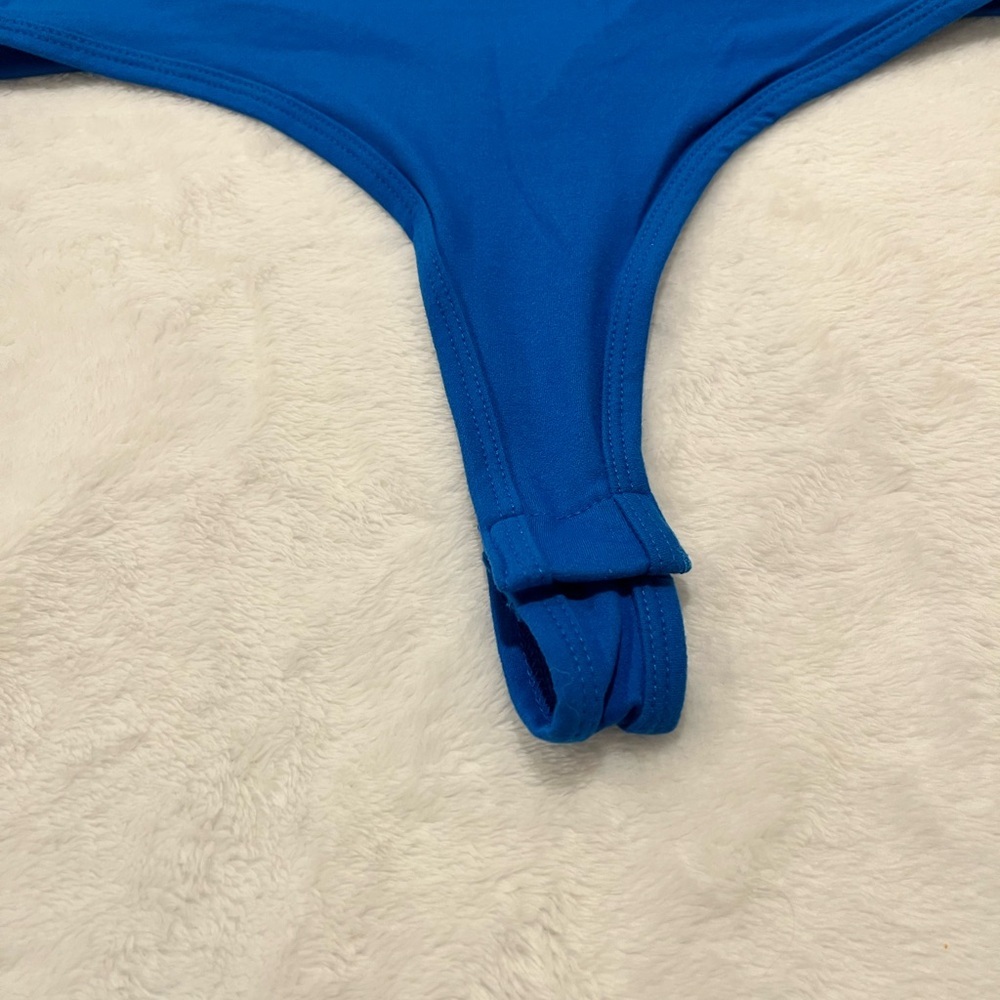 BRAND NEW Royal Blue Zenana Bodysuit - Size Medium - Picture 3 of 10